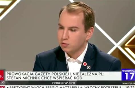 On wie, że z tobą nie można owijać kamyka w papierek od cukierka. Andruszkiewicz: "Stefan Michnik musi stanąć przed polskim ...