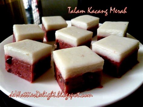 Kuih talam kacang merah english. Wattie's HomeMade: Talam Kacang Merah