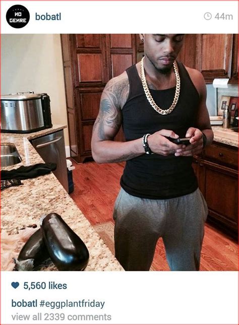 What ya chockin' on?i do not rightfully what so ever own this content. Man Meat: Rapper B.O.B. Shows Off His Thick Print In #Eggplant Friday Post - JoJoCrews.com