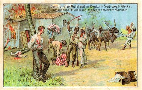 Doch viele herero sind mit den damit verbundenen entwicklungsprojekten nicht zufrieden. German Southwest Africa Blanko Bild, Herrero Aufstand ...