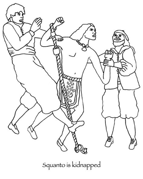 37+ class coloring pages for printing and coloring. Squanto Coloring Page - Coloring Home