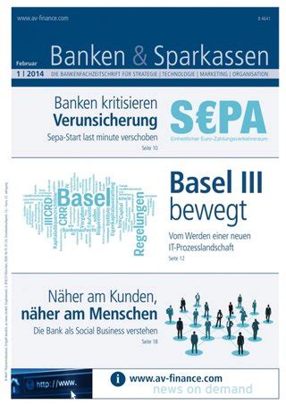 Prima banca in alto adige, è presente in tutto il nord est, oltre che a innsbruck e monaco di baviera. Banken & Sparkassen Fachzeitschrift | Finanzdienstleister ...