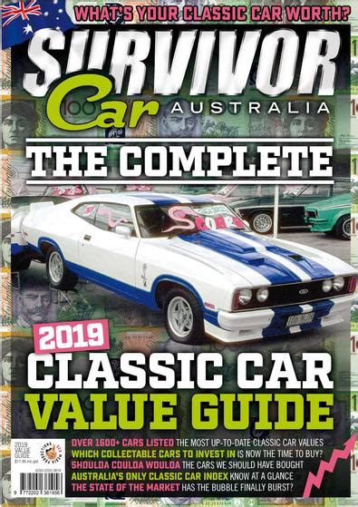 Check the price guides in classic car magazines to see what you might realistically afford. The Complete 2019 Classic Car Value Guide - isubscribe