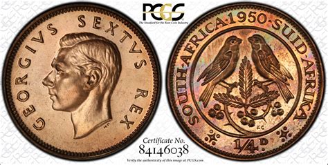 The current population of south africa in 2021 is 60,041,994, a 1.24% increase from 2020.; South Africa 1950 Farthing PCGS PR65RD - GermanCoins.com