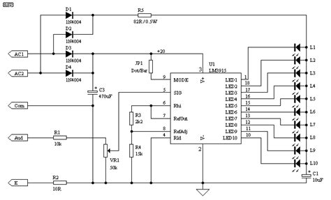How to make stereo vu meter circuit diagram link: 5 Led Vu Meter Circuit - Circuit Boards