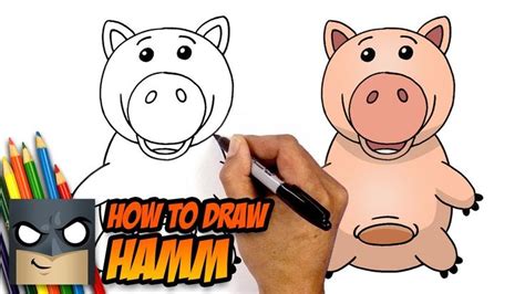 620x636 23 best toy story alien images on aliens, toy story. How to Draw Hamm | Toy Story | Step-by-Step Tutorial ...