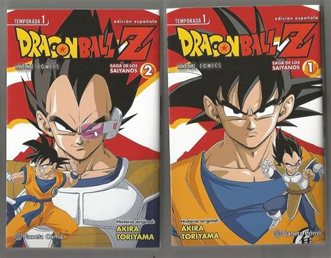 The adventures of kid carri, kid goku, and their many friends and enemies from the time of dragon ball through the beginning of dragon ball z. Dragon Ball Z Anime Comics Temporada 1 Saga de los ...