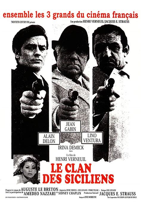 Alain fabien maurice marcel delon (инф.); The Sicilian Clan 1969