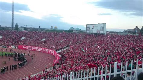 The cska sofia stadium is known as the bulgarian army stadium. CSKA Sofia fans - YouTube