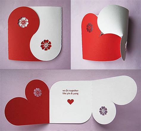 Another good idea is hearts with predictions. 25 Beautiful Valentine's Day Card Ideas 2014 - Designbolts