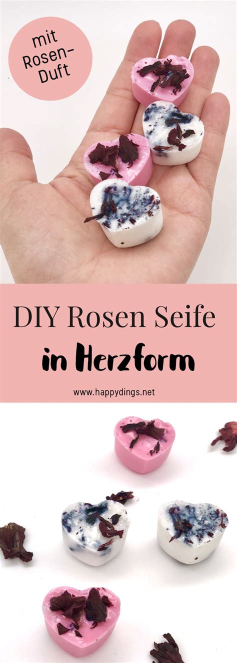 Einfache ideen, schöne sprüche, diys und bastelvorlagen. Muttertagsgeschenk selber machen - Seifen Herzen mit ...