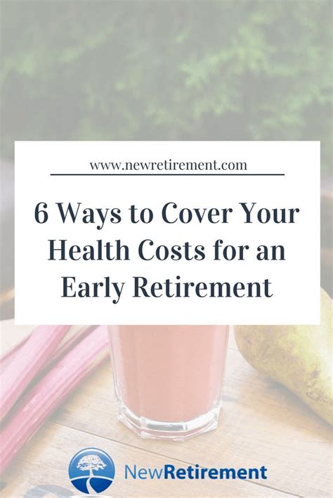 Feb 10, 2021 · 4. Retiring at 62? Ways to Cover Health Insurance in Your Early Retirement | Early retirement ...