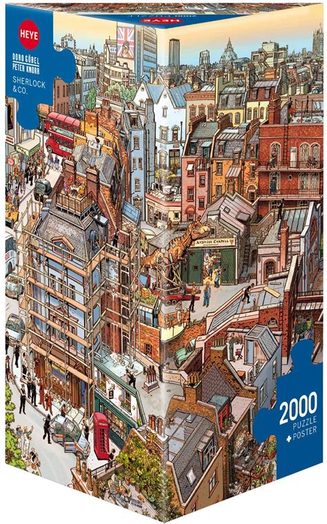 This chrysoto jigsaw puzzle by artist rex ray is vibrant and full of life — just how you feel after putting the final puzzle piece in place (puzzles for sale, $22). Best jigsaw puzzle sherlock holmes - Your Home Life