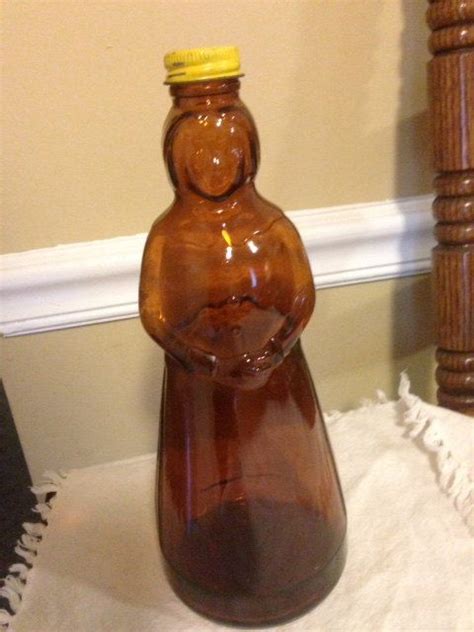 How old is aunt jemima syrup. Aunt Jemima old syrup bottle amber color glass | Syrup ...