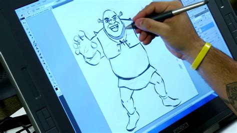 Do 3d animators need to know how to draw? DreamWorks Drawing Tutorial - Shrek - YouTube