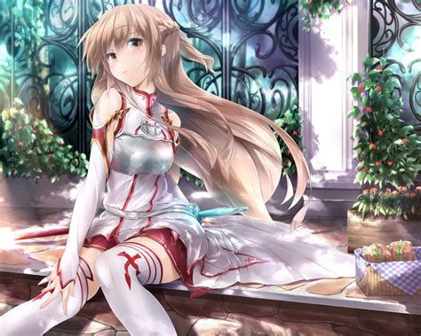 Download gif or share animation you can share gif asuna with everyone you know in twitter, . Yuuki Asuna Art - ID: 79511 - Art Abyss