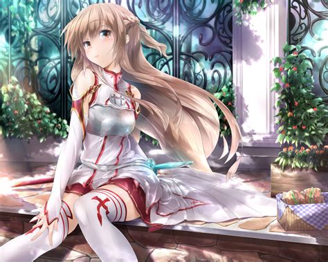 Asuna wallpapers from the walltor desktop wallpaper collection. Yuuki Asuna Art - ID: 79511 - Art Abyss