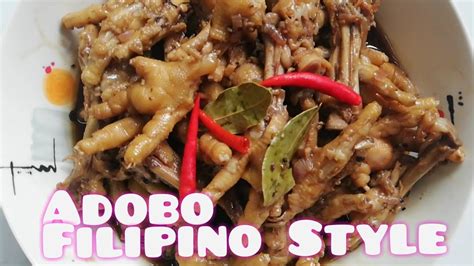 How to cook spicy chicken feet adobo (filipino style) (adobong paa ng manok) ingredients 1 1/2 kilo chicken feet 1 cup soy. Chicken Feet Adobo|Filipino Food|YsabeL Vlogs - YouTube