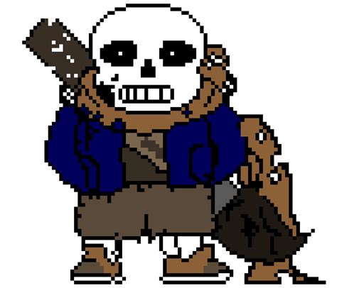 Hd wallpapers and background images. Fallen!Ink Sans Canon Sprite | Pixel Art Maker