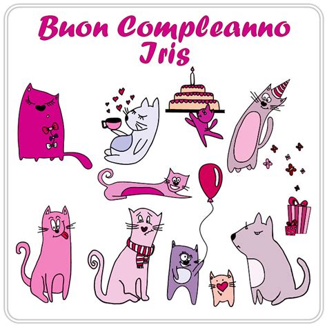 Imprevisibles en el sonido, coherentes en el mensaje, radicales para analizar los problemas, ellas son mafalda. Immagini Buon Compleanno Iris - Immagini