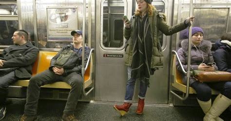 Fiery blond teen ready to make your dreams come to life. The Urban Politico: NYC Subway "Manspreading" Double Standards