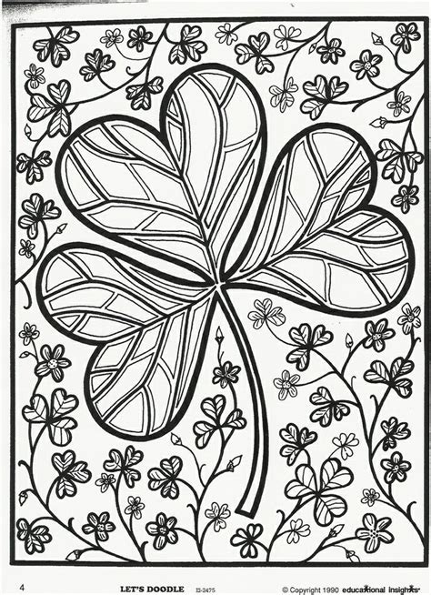 Print and enjoy these st patrick's day colouring pages from activity village! Coloring pages image by Amy Senter | Intentional Livin on ...
