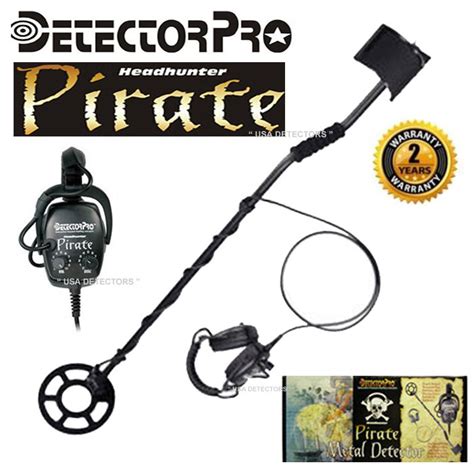 Related manuals for detectorpro headhunter pirate. DetectorPro Headhunter PIRATE Metal Detector With 8 ...