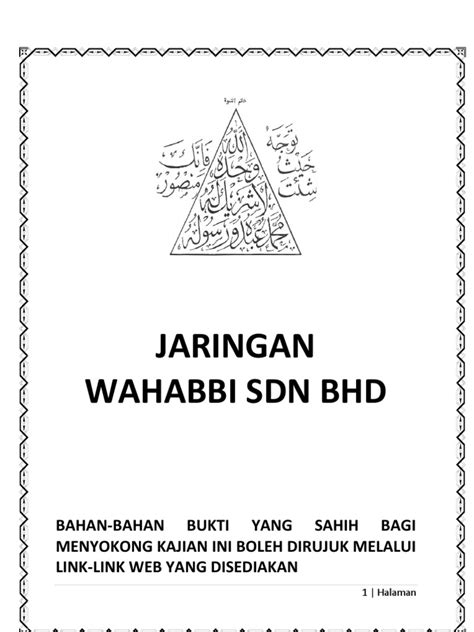 Bhd., kuala lumpur firm in our web site.these informations don't have certain truth.these are only our descriptions about aneka jaringan sdn. Jaringan Wahabbi Sdn Bhd