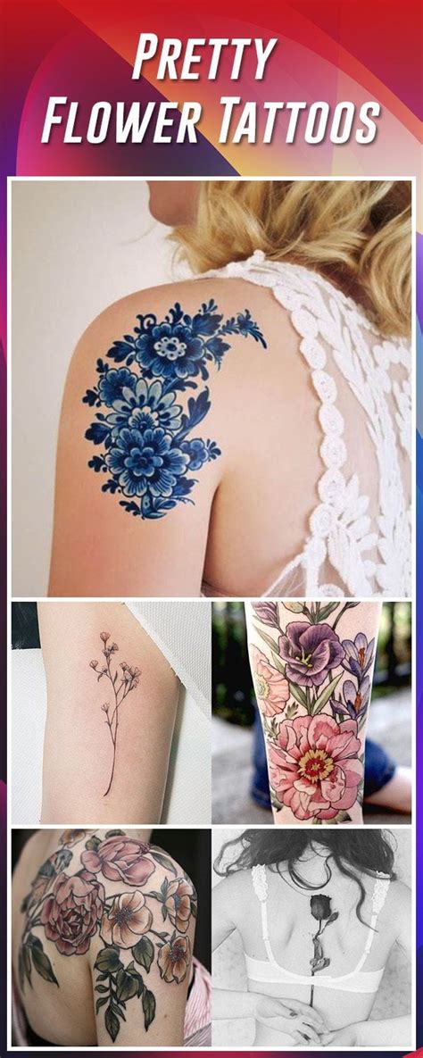 Even though we symbolize these flowers by their breed, we also symbolize flowers based on their color. 60 Best Flower Tattoos - Meanings, Ideas and Designs for 2016