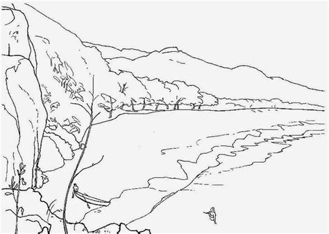 .kaligrafi dengan pensil warna,kaligrafi menggambar pemandangan,cara menggambar kaligrafi allah,cara menggambar. Mewarnai Kaligrafi Pemandangan | Cikimm.com