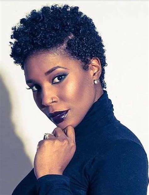 That shade is stunning against deep skin tones, but looks out of place on someone else. 45 Ravishing African American Short Hairstyles and ...