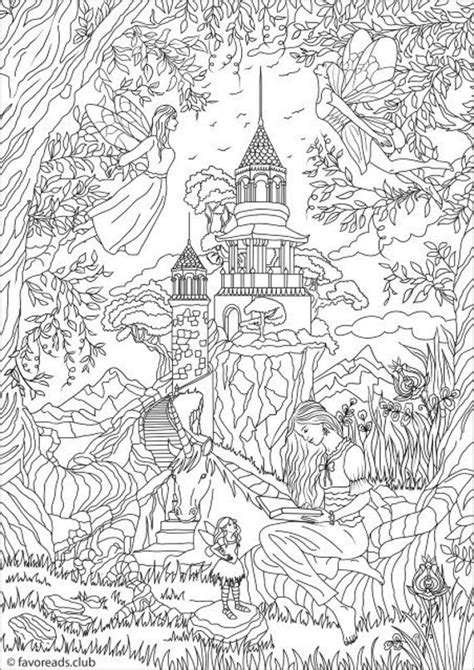 An adult coloring book with 100+ incredible coloring pages of mermaids, fairies, vampires, dragons, and more! Fantasy Coloring Books | AdultcoloringbookZ