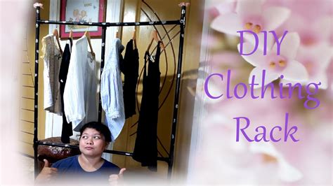 Clothes rack made from pvc pipe. Clothing rack out of PVC PIPES! - Easy and Simple - YouTube