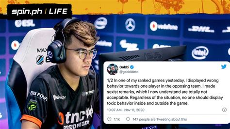 The person that drives tnc predator forwards with the role of the captain for the team is eyyou. TNC Predator fines Dota 2 pro Gabbi for 'sexist remarks'