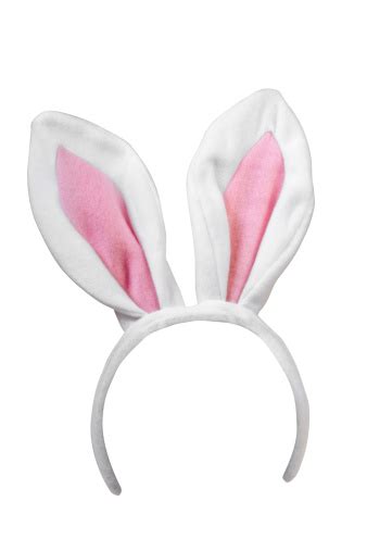 It is a 3d model for 3d printer in obj format. Bunny Ears Isolated Stock Photo - Download Image Now - iStock