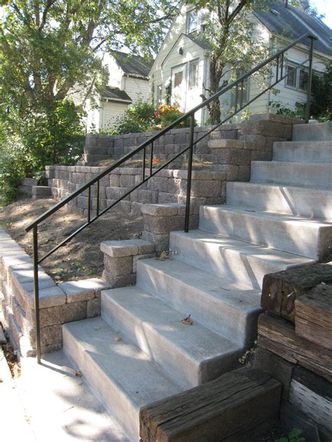 1,645 outdoor iron stair railings products are offered for sale by suppliers on alibaba.com, of which balustrades & handrails accounts for 44%, steel rails accounts for 1%. Exterior Step Railings | O'Brien Ornamental Iron | Railings outdoor, Iron railings outdoor ...