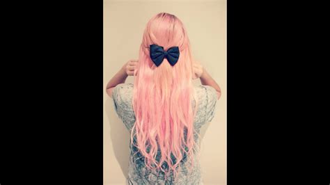 Classic ombre | ombre hair color ideas. How to get pastel pink hair ! - YouTube