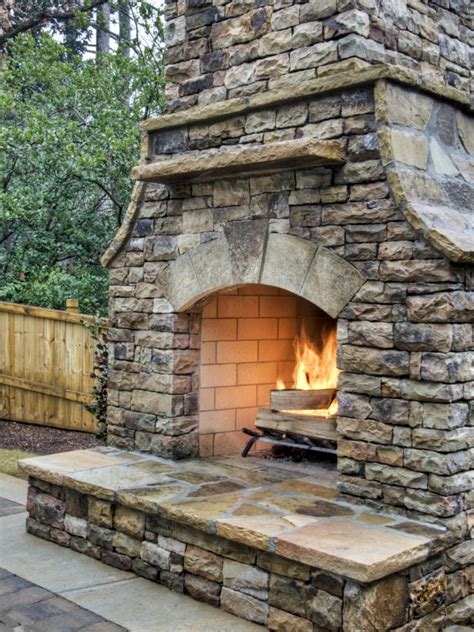 Check out just how easy it can be using my kit and these 5 useful steps. How to Build an Outdoor Stacked Stone Fireplace | HGTV