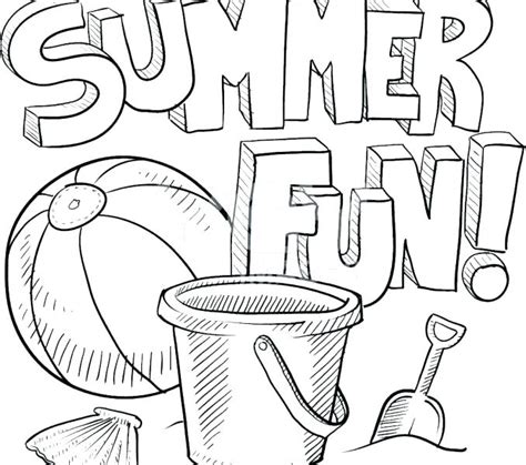 Print summer coloring pages for free and color our summer coloring! Summer Coloring Pages For Kids at GetColorings.com | Free ...