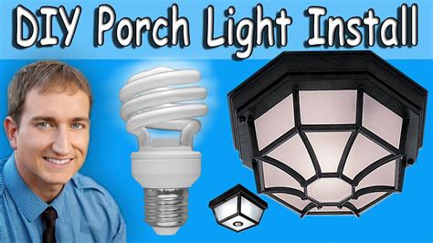 Led rv porch light install mountable solar powered rv, how to install costcos altair outdoor led lantern replace, exterior lights on new siding no electrical box to screw, how to install an exterior light to your home, installing an exterior light working outside exterior light. How to replace and install a porch light fixture - YouTube