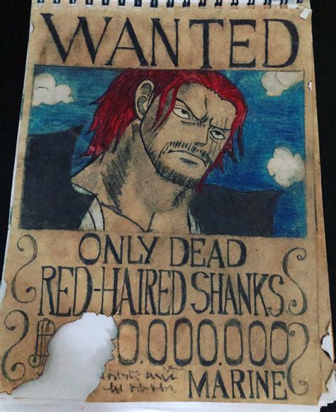 Maybe you would like to learn more about one of these? O/C Red - Haired SHANKS bounty?! : OnePiece