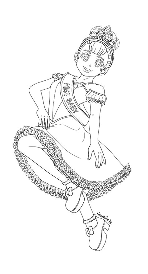 Coloring pages exquisite paper doll coloring pages fancy 29 in. Miss Baby - LOL Surprise Doll - Coloring Page by https ...