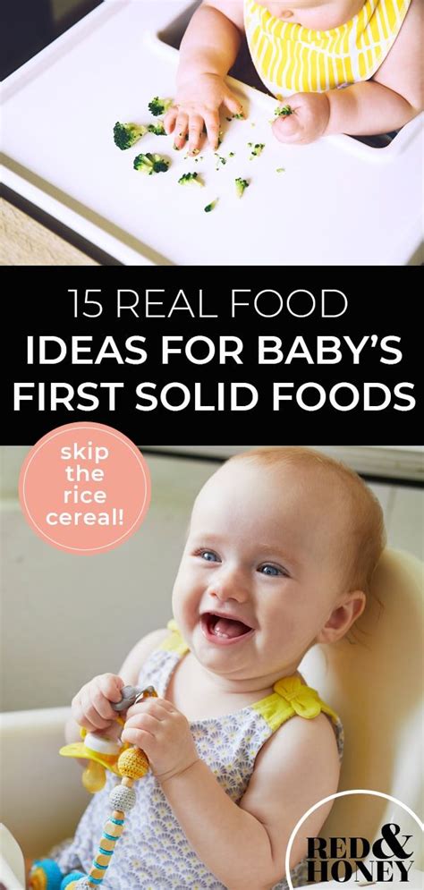 Often called a perfect food, bananas are rich in potassium and fiber. 15 Real Food Ideas for Baby's First Solids | Real food ...