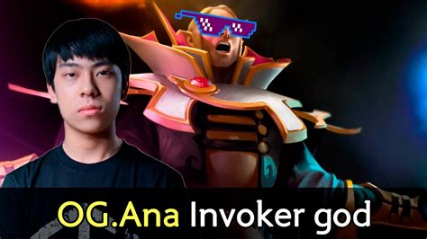 Throughout the years, ana went from one of the most underlooked midlaner to best carry player in the world, winning 2 tis back to back. OG.Ana Invoker god - YouTube