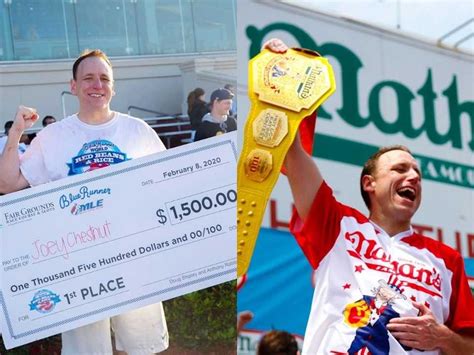 Did not have to qualify this year as he received the joey chestnut got the anthony joshua treatment and got upset in eating contest after eating 200. Joey Chestnut Height, Age, Boyfriend, Biography, Wiki, Net ...