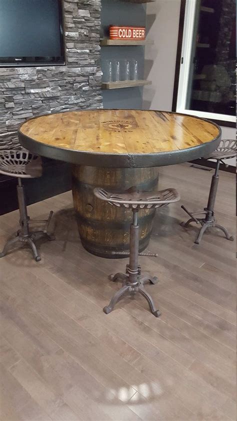 2105 listings, showing 1 to 60. Winnipeg Jets Whiskey Barrel Pub Table by PubnBarrel on ...