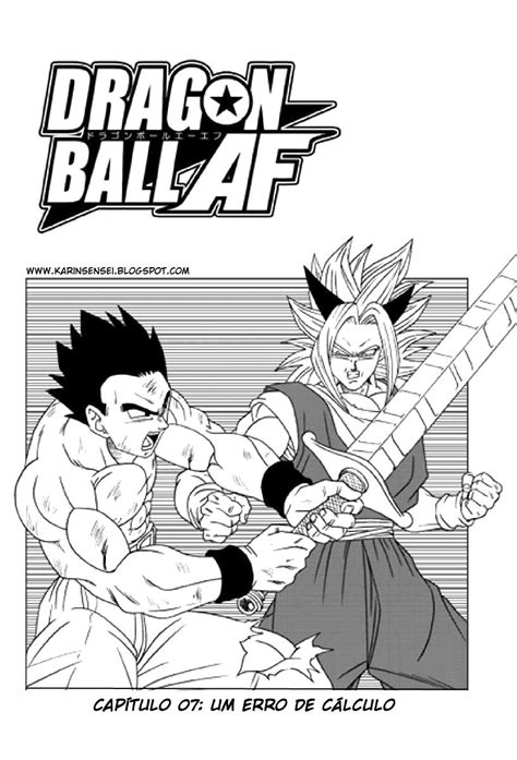 Dragon ball af chapter 4 finale: Dragon Ball Limit-F . : Novidades ao Extremo! : .: Mangá ...