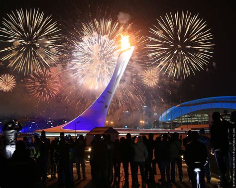 Photo report from the opening ceremony of the Olympics · Russia Travel Blog