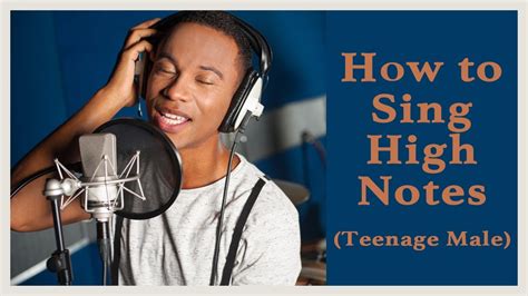 When practicing a high note, don't beat yourself up if you can't get it right away. How To Sing High Notes (Teenage Male) - YouTube