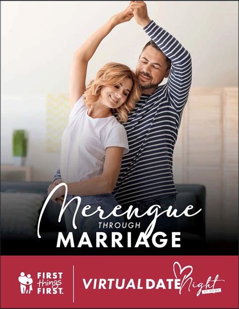 At the time of the marriage ceremony, the siblings of the bride and groom should not be married within six months of their marriage. Virtual Date Night: Merengue Through Marriage - First ...